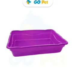 ACCECAN Bandeja Para Gato Morado