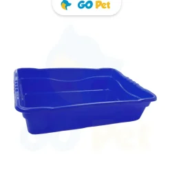 ACCECAN Bandeja Para Gato Azul