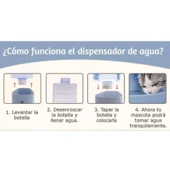 ACCECAN Dispensador de Agua Rectangular 3.5 L