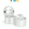 ACCECAN Fuente de Agua Esfera para Gato 2.3 L