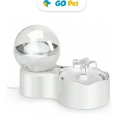 ACCECAN Fuente de Agua Esfera para Gato 2.3 L