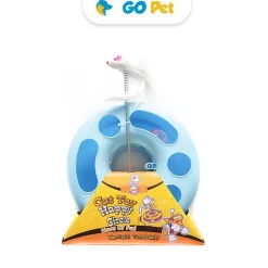 ACCECAN Juguete Circle Para Gato Celeste