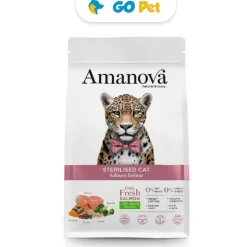Amanova Gato Adulto Esterilizado Salmón 6 Kg
