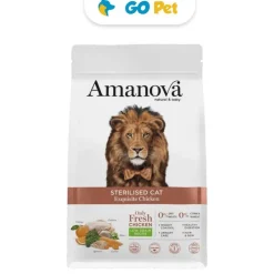Amanova Gato Adulto Esterilizado Pollo 6 Kg