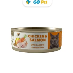 AMITY Chicken & Salmón Adult Cat Wet Food 80 Gr - Salmón y Pollo