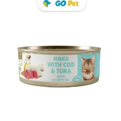 AMITY Hake with Cod & Tuna Adult Sterilized Cat Wet Food 80 Gr - Gato Adulto Esterilizado - Merluza