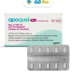 Zoetis Apoquel 16.0 mg - Perros de 27 a 39.9 Kg x 20 Tabletas