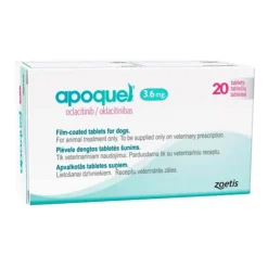 Zoetis Apoquel 3.6 mg - Perros de 3 a 8.9 Kg x 20 Tabletas