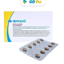 Zoetis Apoquel NUEVO Masticable 5.4 mg - Perros de 9 a 13.5 Kg x 20 Tabletas