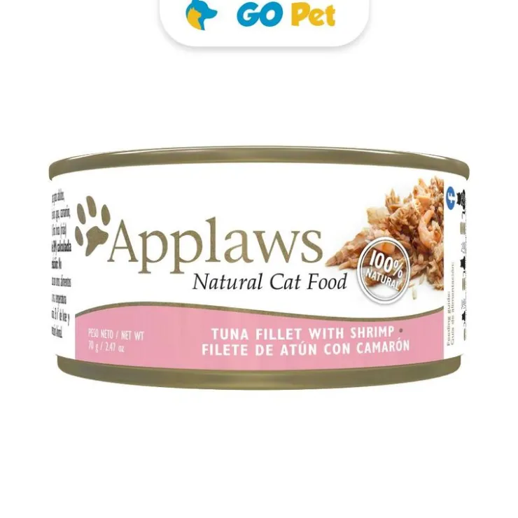 Applaws Filete de Atún con Camarón Lata x 70 gr - Disponible desde 02.06.2025