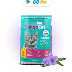 Sonqo Cat Arena Granulada con Aroma a Lavanda 5 Kg