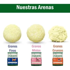 VIVA VERDE Arena Granos Gruesos 10 Kg