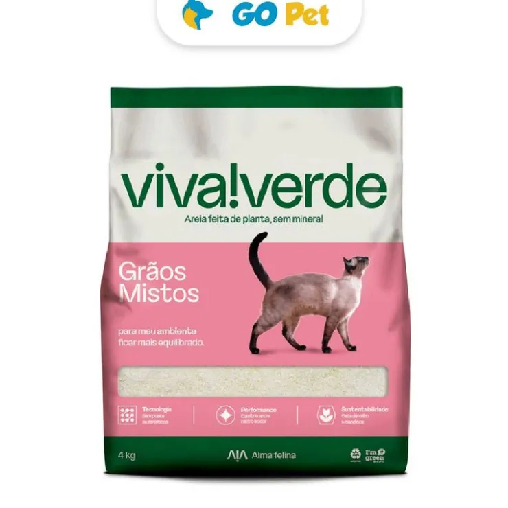 VIVA VERDE Arena Granos Mixtos 4 Kg