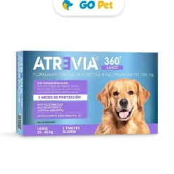 ATREVIA 360 Large (20 a 40 Kg) x 1 Tableta - Antipulgas y Antiparasitario para Perros