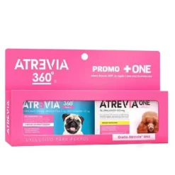 ATREVIA 360 Small (5 a 10 Kg) x 1 Tableta - Antipulgas y Antiparasitario para Perros