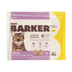 BARKER Cat Hamburguesas de Pollo x 20 und - 500 gr