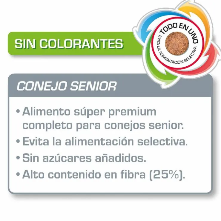 Beaphar Care+ Rabbit Senior 1.5 Kg - Alimento Para Conejos Adultos Mayores