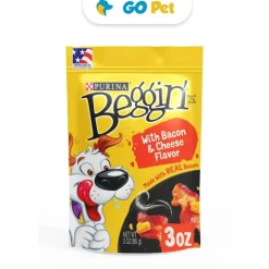 Beggin Strips Bacon & Queso 85 Gr