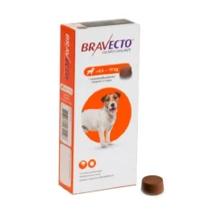Bravecto Antipulgas para Perro Masticable 4.5 - 10 Kg - Vencimiento 31.05.2025