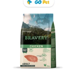 Bravery Chicken Adult Large/Medium Breeds - Adulto Pollo Raza Mediana/Grande 4 kg