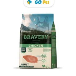 Bravery Chicken Adult Large/Medium Breeds - Adulto Pollo Raza Mediana/Grande 12 kg