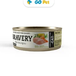 Bravery Chicken & Carrots Sterilized Cat Wet Food 70 Gr - Gato Adulto Esterilizado - Pollo