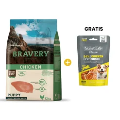 Bravery Chicken Puppy Large/Medium Breeds - Cachorro Pollo Raza Mediana/Grande 12 kg
