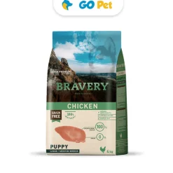 Bravery Chicken Puppy Large/Medium Breeds - Cachorro Pollo Raza Mediana/Grande 4 kg