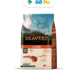 Bravery Lamb Adult Large/Medium Breeds - Adulto Cordero Raza Mediana/Grande 4 kg