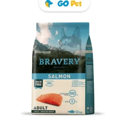 Bravery Salmon Adult Large/Medium Breeds - Adulto Salmón Raza Mediana/Grande 12 kg