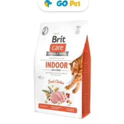 Brit Care Cat Grain Free Indoor Anti-Stress 7 Kg - Adulto - Pollo