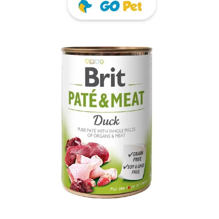 Brit Pate & Meat Duck 800 Gr - Pato