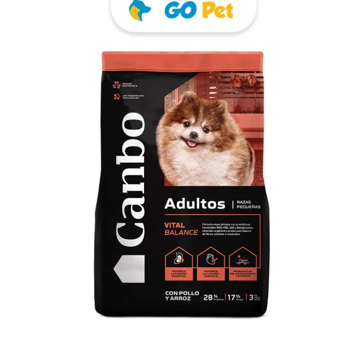 CANBO Balance Pollo Adultos Razas Pequeñas 3 Kg