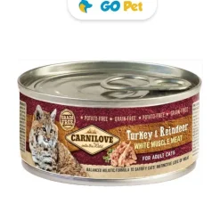 Carnilove Cats Turkey & Reindeer 100 Gr - Pavo y Reno