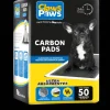 Claws & Paws Pañales x 50 Carbón Pads