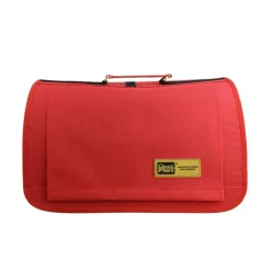 Claws & Paws Transportador de Tela de Color Rojo #3 45 x 24 x 24 cm