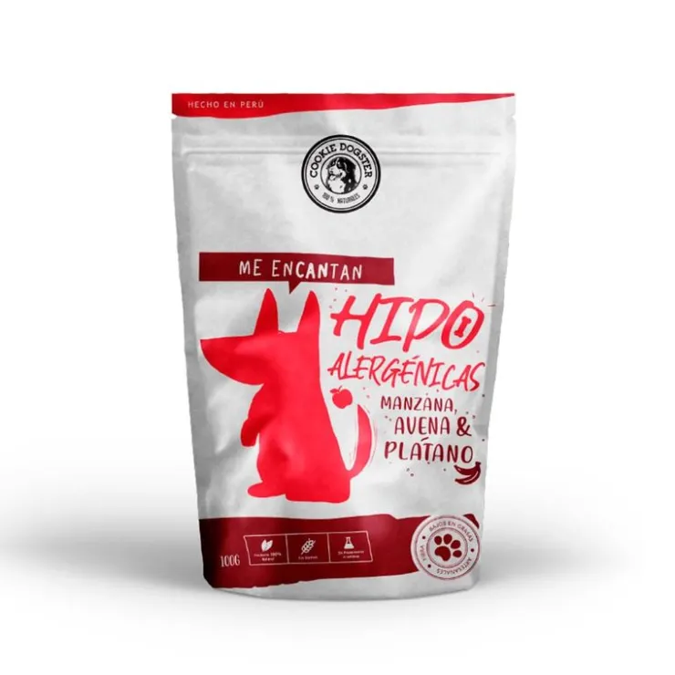 COOKIE DOGSTER Snacks Hipoaleregénicos 100 Gr