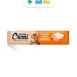 Naturalistic Cremi Cremi Salmon & Tuna Recipe 12 Gr x 5 Und - Snack para gato sabor Salmón y Atún