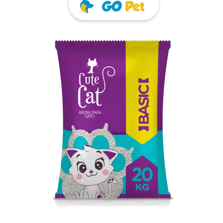 Cute Cat Basic Arena para Gato 20 Kg