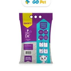 Cute Cat Basic Arena para Gato 10 Kg