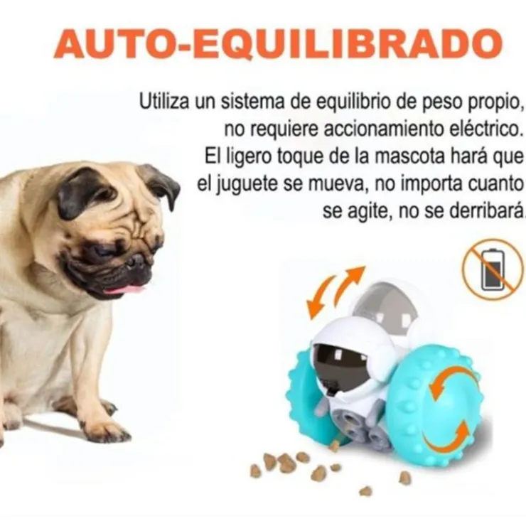 GoPet USA Cutito Pet Juguete Dispensador de Alimentos Automático