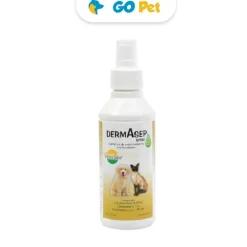 VETERLINE Dermasep Spray 265 ml - Anticéptico para Perros y Gatos