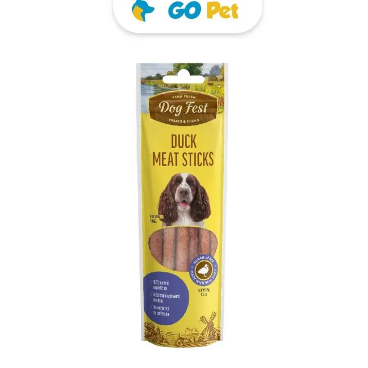 Dog Fest Adult Duck Meat Sticks 45 Gr - Palitos de Pato