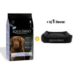Equilibrio Adult Dogs Light all Breeds - Bajo en Calorías - Adulto Todas las Razas 15 Kg