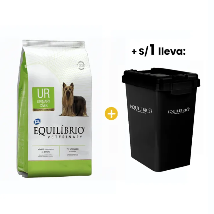 Equilibrio Veterinary Dog Urinary 7.5 Kg
