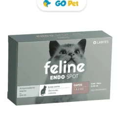 FELINE Endo Spot Pipeta para Gato 1 - 2 Kg - Antiparasitario para Gatos