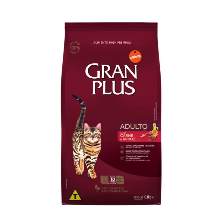 Gran Plus Gato Adulto Carne & Arroz 10 Kg