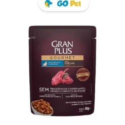 Gran Plus Gourmet Sobre Gato Adulto Castrado Cordero 85 Gr