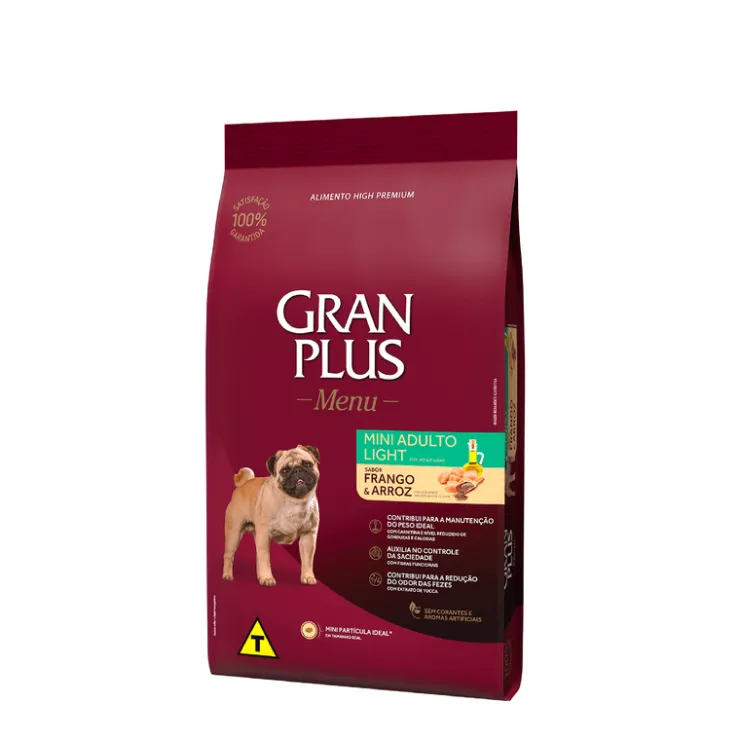 Gran Plus Perro Adulto Mini Light Pollo & Arroz 3 Kg