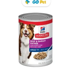 HILLS SD Canine Adult 7+ Beef & Barley 369 Gr - Adulto Mayor - Carne y Cebada